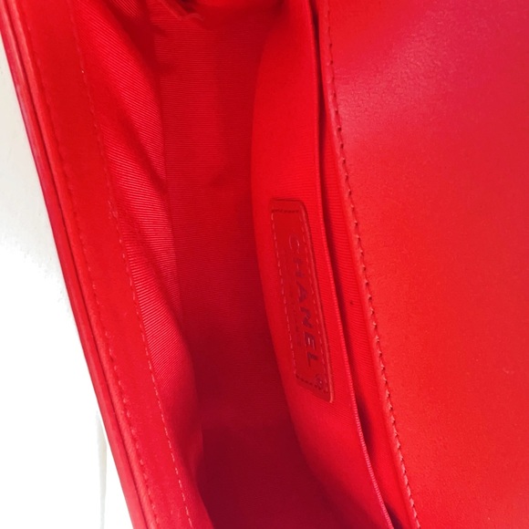 Chanel Reverso Boy Flap Bag Glazed Calfskin Small - Picture 8 of 9